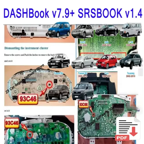 Imagen 2 del producto NUEVO DASHBook v7.9 + SRSBOOK v1.4 Completo con extracción de teclas Desmontaje Ayuda remota Instalación DASH / SRS BOOK gran principiante