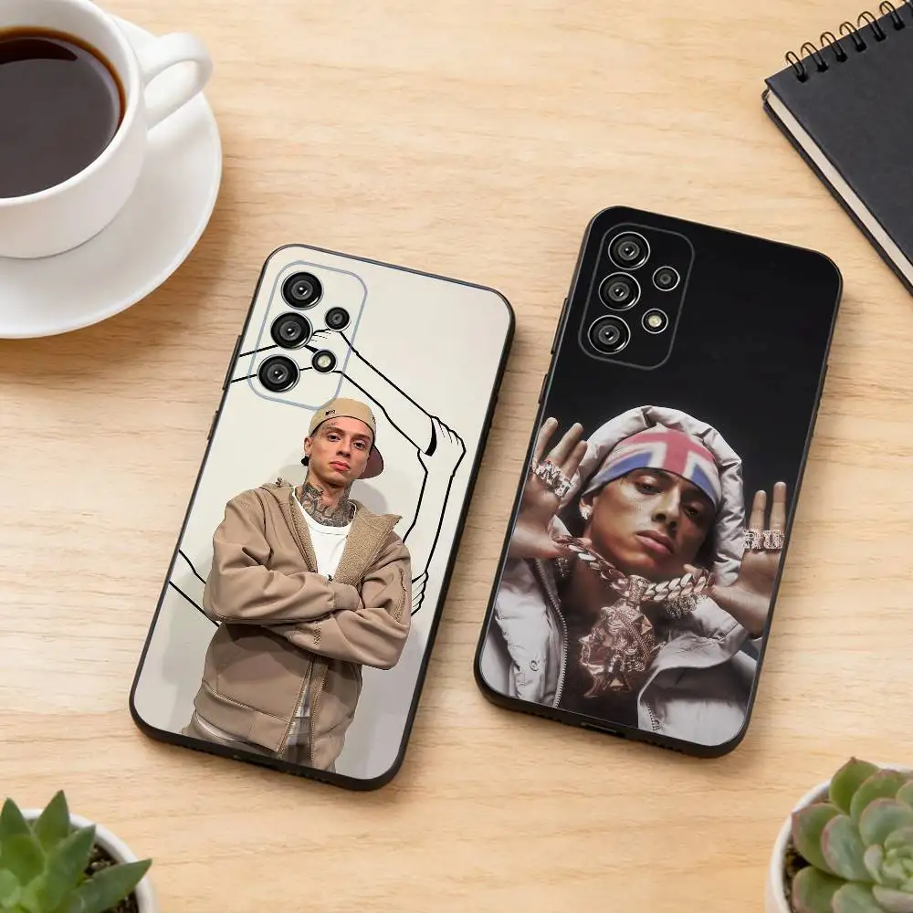 Rapper C-Central Cee Phone Case For Samsung S25,S24,S21,S22,S23,S30,Ultra,S20,Plus,Fe,Lite,Note,10,Black Cover