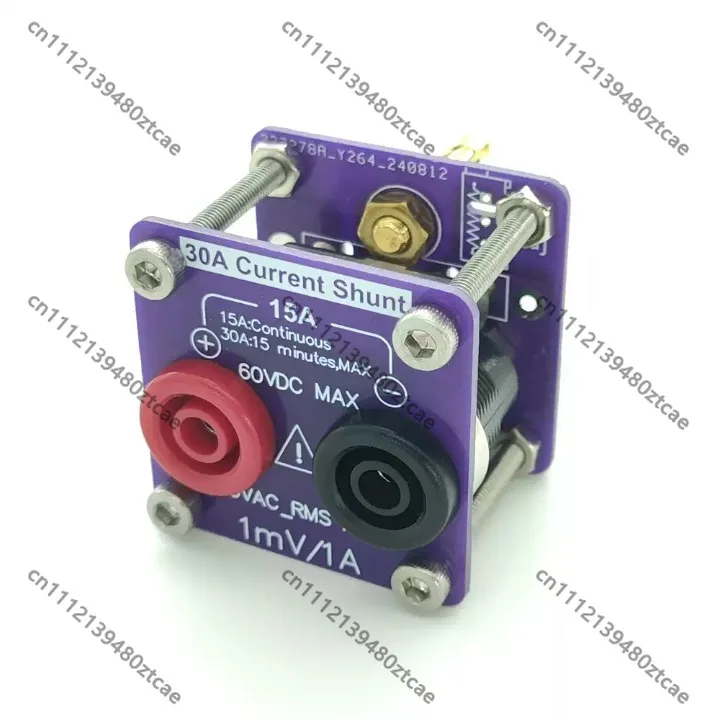 30A Current Shunt For DIY Multimeter Replacement of KS34330A Fit Bench & Handheld Multimeter Support 30A Current Test