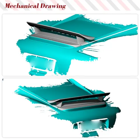 12 best sales porsche cayman 987 rear spoiler - №8