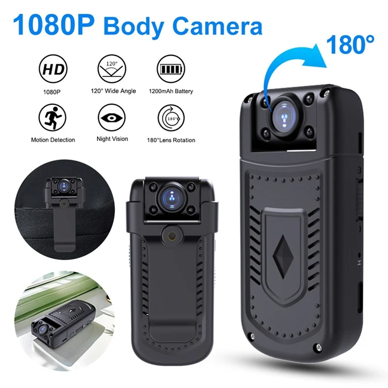 MD37 Wifi Mini Camera IR-CUT Night Vision Miniature Camcorder Pocket Police Body Cam PIR Bike Cameras Sports Webcam