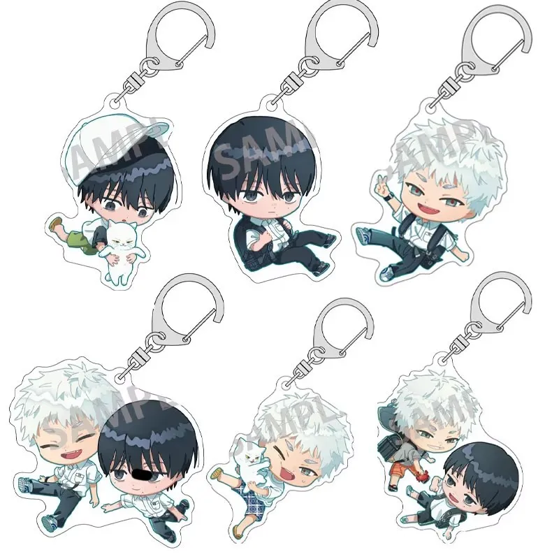 

The Summer Hikaru Died Japanese Anime Peripherals Acrylic Keychain Collectible Backpack Key Ring Creative Birthday Gifts Toy