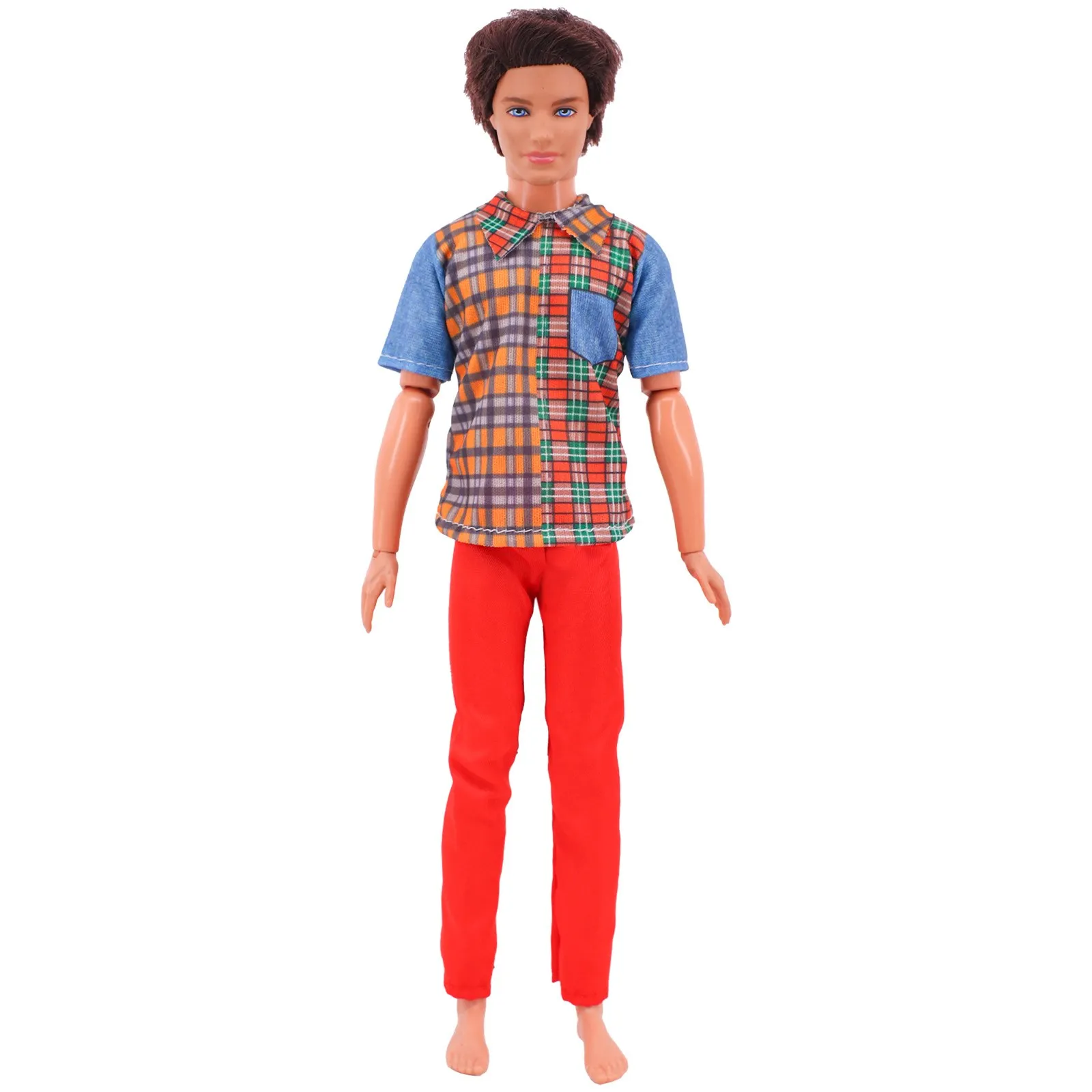 Ropa para muñeca Ken, ropa diaria para muñeca, traje informal, camisa + Pantalones, traje de fiesta de boda, ropa para muñeca masculina, accesorios para muñeca Ken de 30cm