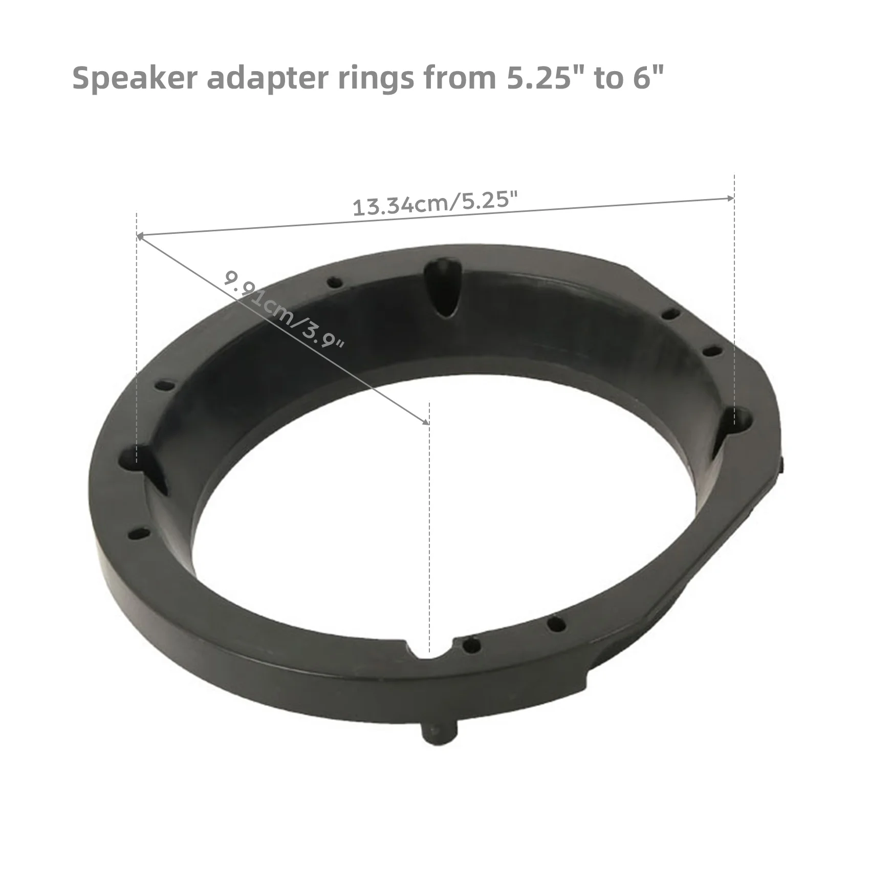 Motorcycle Speaker Adapters Rings 5.25\