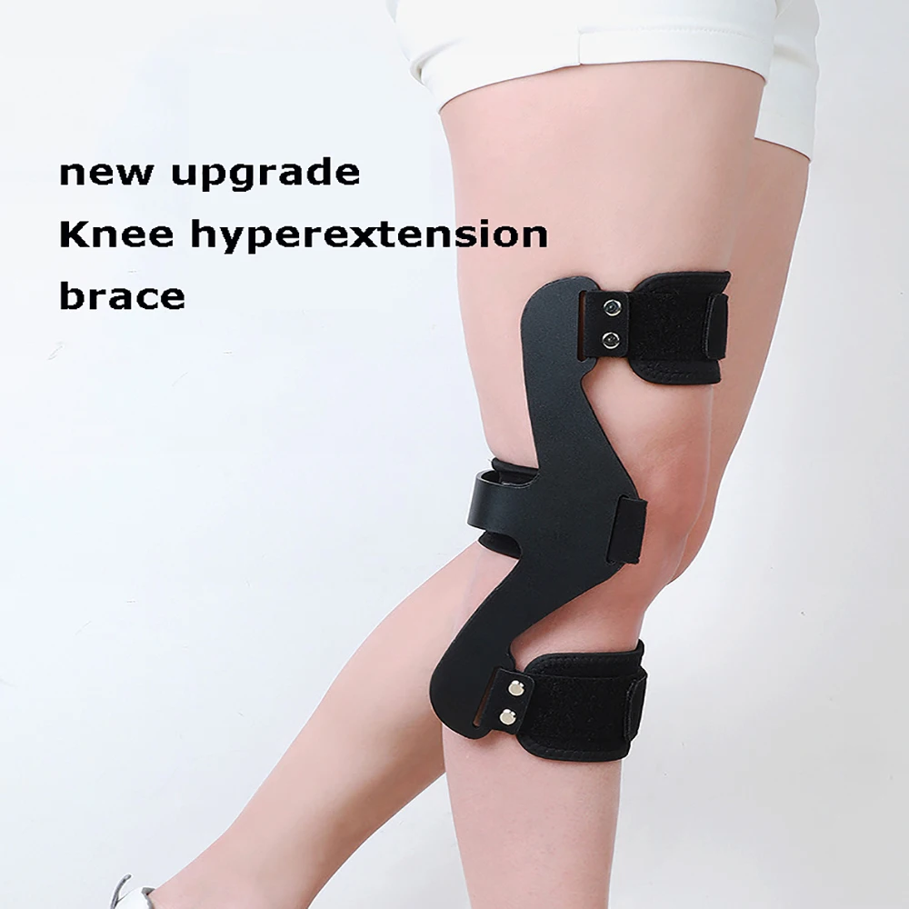Upgraded left leg Knee Hyperextension Orthosis With Posterior Arch Assist