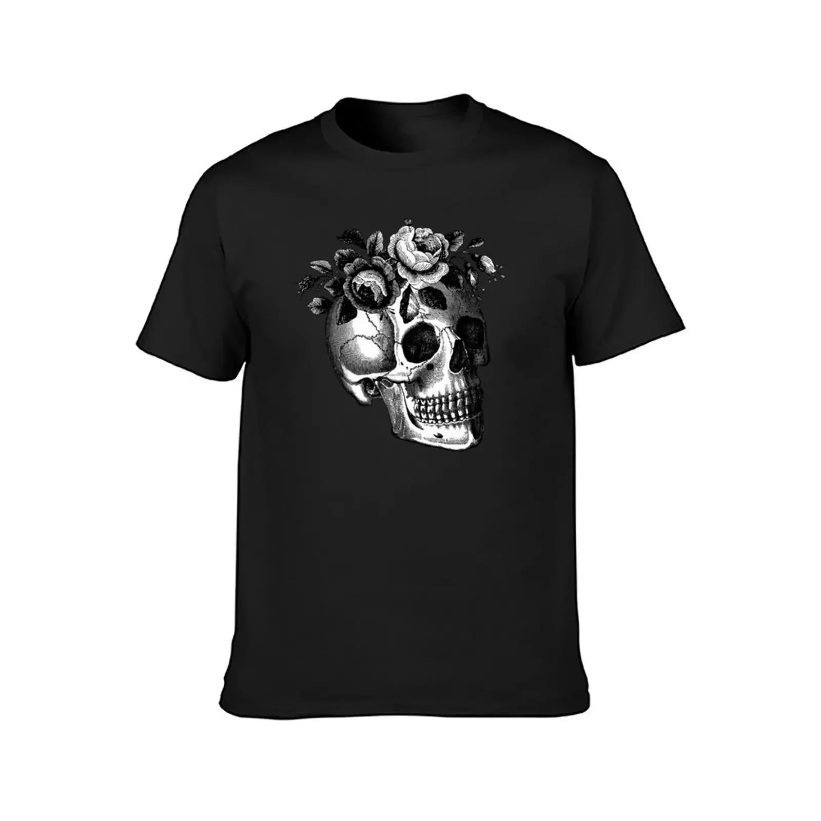 Floral Mortis T-Shirt blanks summer top mens graphic t-shirts big and tall