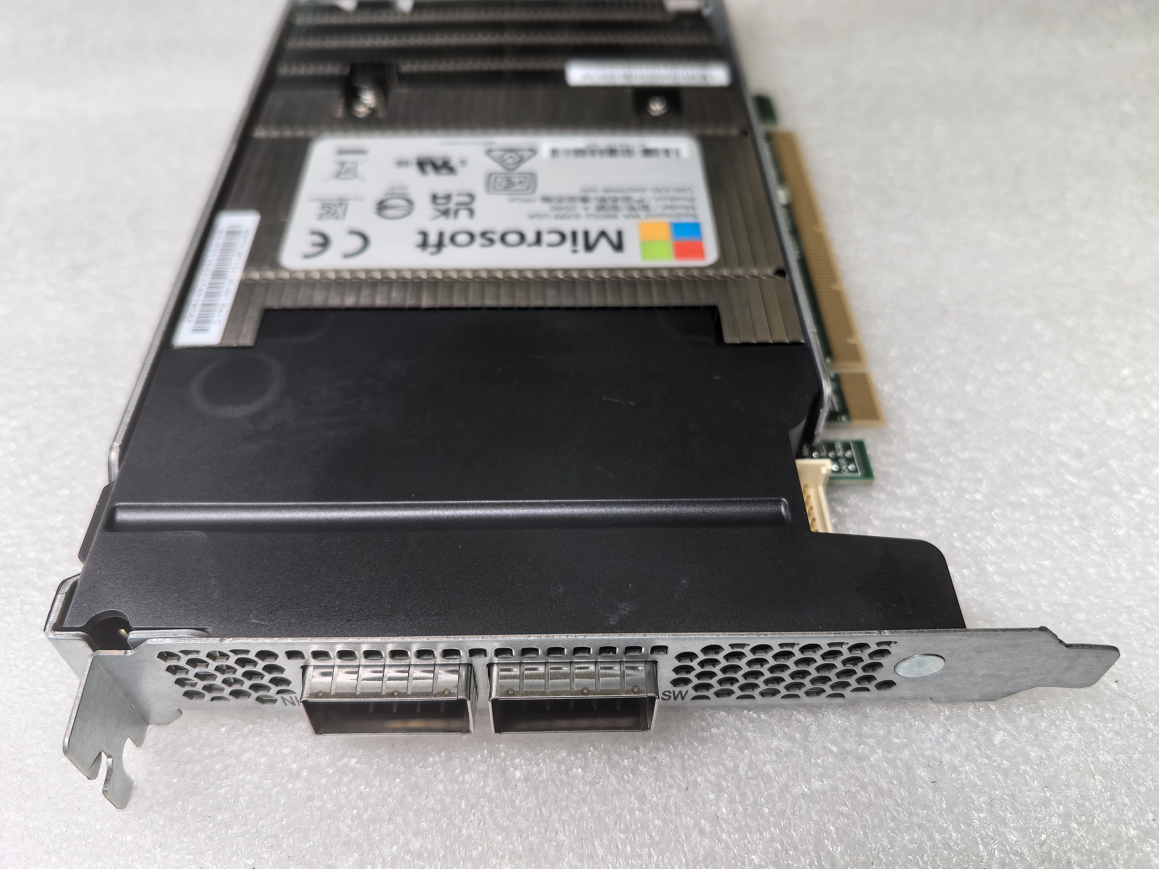 Adaptador para microsoft a-2040, m1132139-001 fpga 2x100g qsfp28