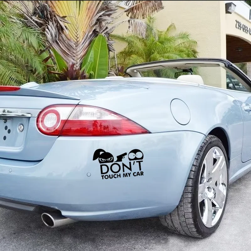 لا تلمس سيارتي. تصميم مضحك، نوافذ، مصدات، ملحقات الدراجات النارية، ديكورات، ملصقات سيارات من الفينيل #5