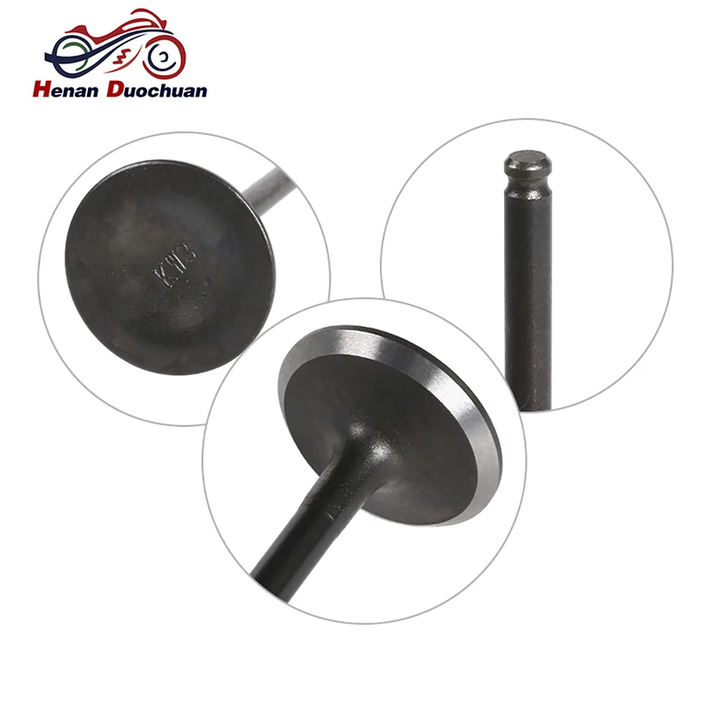 4.5mm Motorcycle Engine Input Output Intake Valve Exhaust Valve Stem For Honda AX-1 AX1 NX250 Dominator 250 NX 250