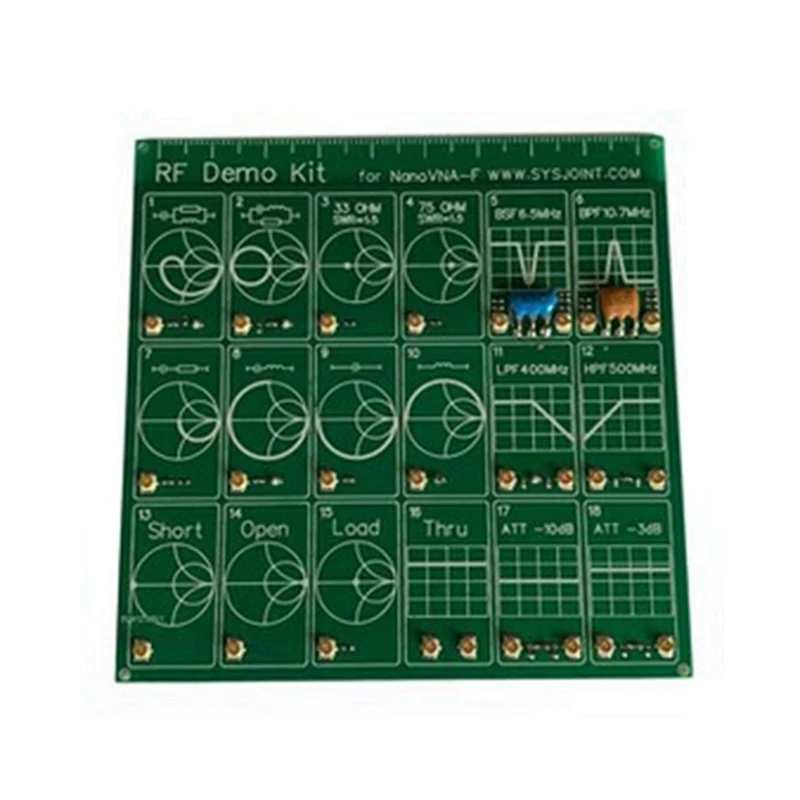 Filter Attenuator VNA Test Board Tester Demo Kit Module Breadboard Network Analyzer Universal Tool-ABPX