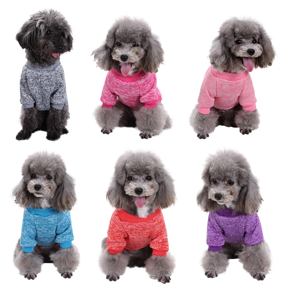 Pet Dog Clothes For Small Dogs Fleece Warm Clothing for Dogs Coat Puppy Outfit Pet Clothes for Small Dog Hoodies Chihuahua