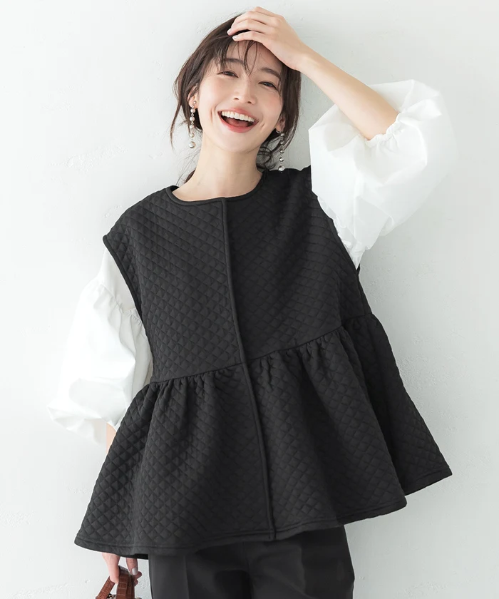 

Модный корейский хлопковый жилет с кружевной отделкой, осень 2023, Новое поступление, милый круглый жилет без пуха