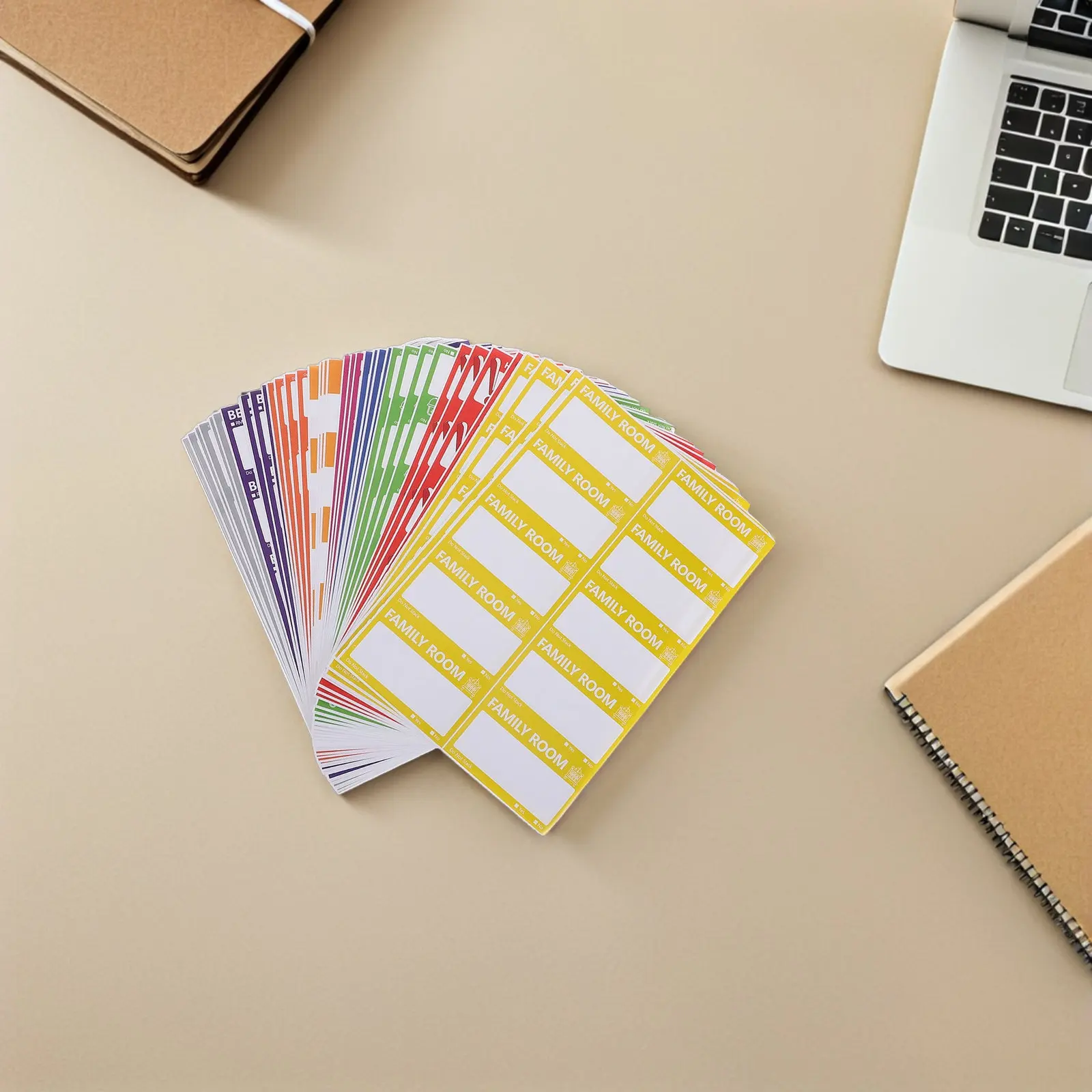 400Pcs Moving Box Labels Large Color Coded Fragile Writable Packing Stickers Home Moving Organization Packing Box Coded Stickers