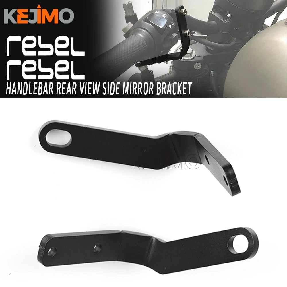 

Руль мотоцикла, боковое зеркало заднего вида, кронштейн прожектора для HONDA Rebel CMX 500 300 REBEL 500 300 2019 2020 2021-2025 2024