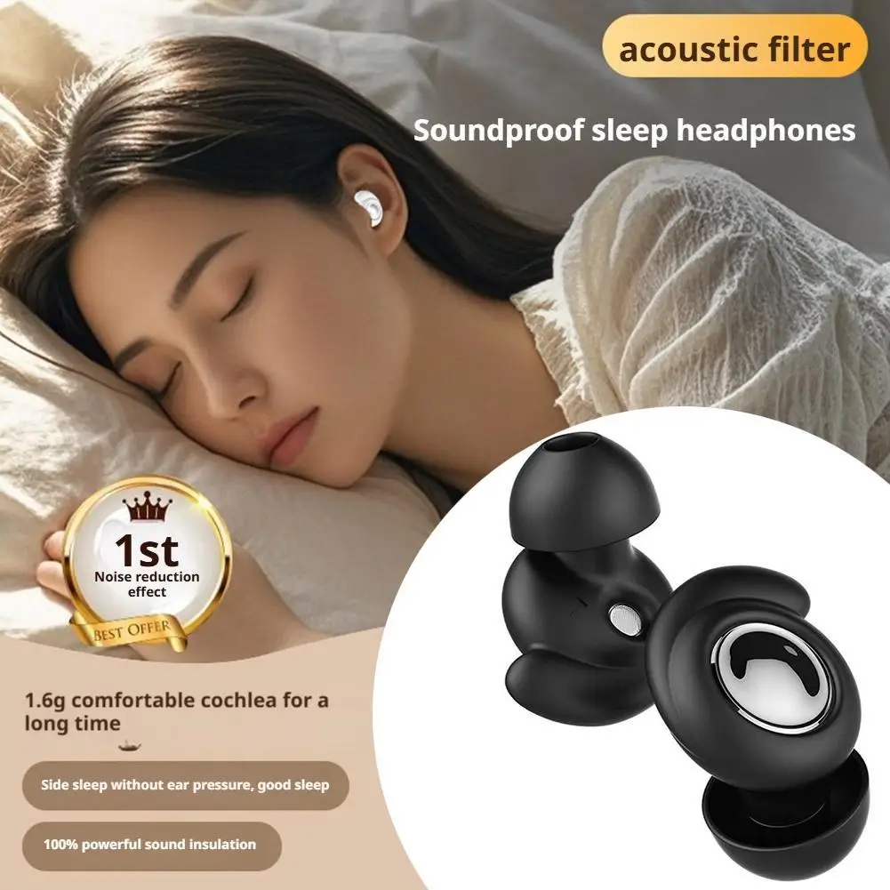 

Силиконовые беруши для сна для сна Ультра удобные многоразовые беруши с шумоподавлением и защитой слуха для концентрирования