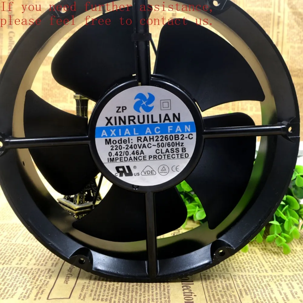 

Для XINRUILIAN RAH2260B2-C 220 В 0,42 А 20060 20 см устойчивый к высоким температурам, охлаждающий вентилятор