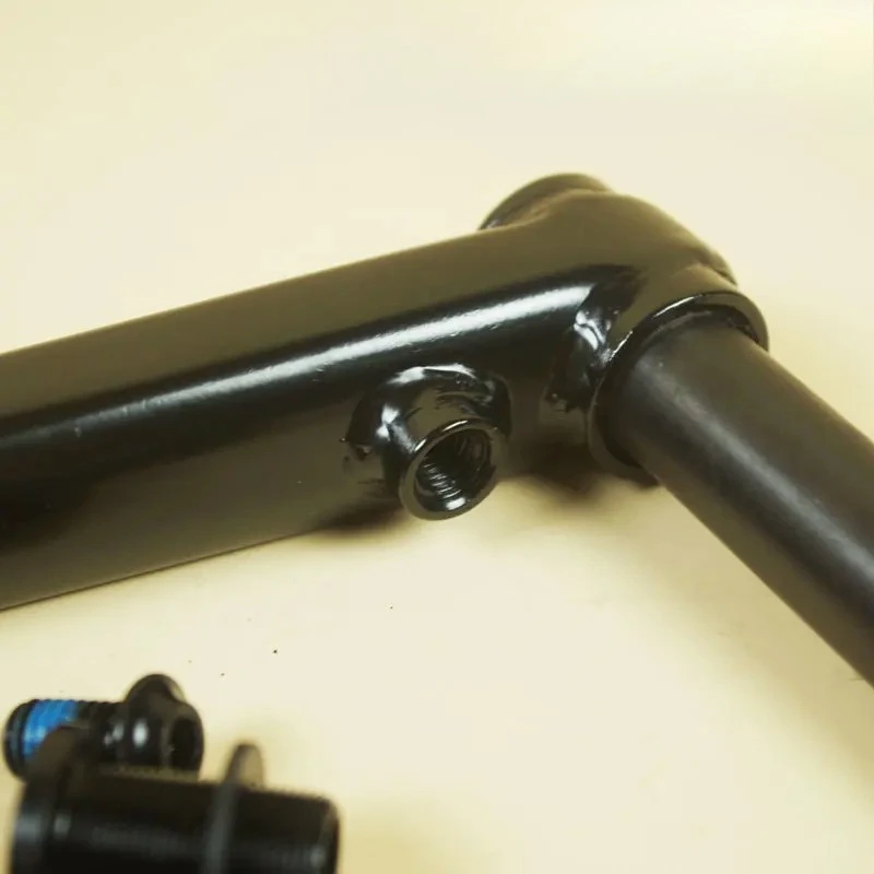 For B-MX Crank 165mm 48 keys 22MM act-i-o-n Street bike Ri-ght drive Alum-inum alloy du-st co-ver Bl-ack