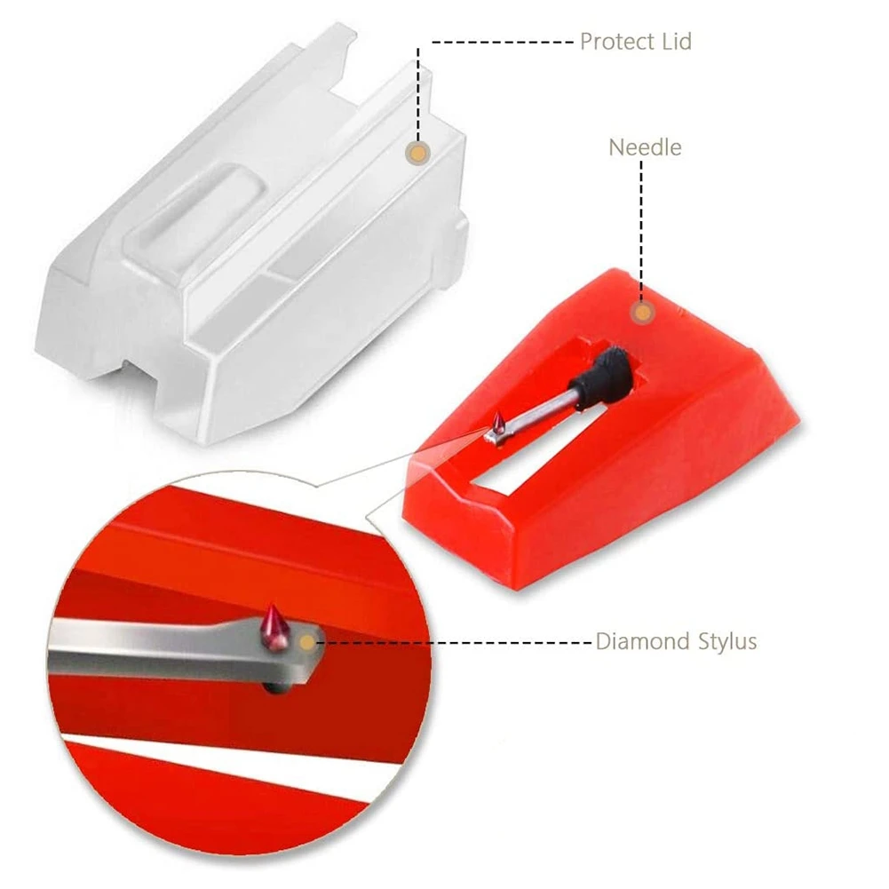 Новая замена игл для проигрывателя пластинок A26P, сменная игла для проигрывателя виниловых пластинок, LP-фонограф, виктрола