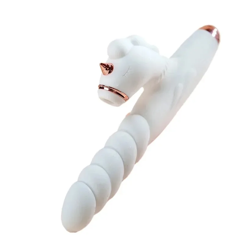 Unicorn Design Electric Massage Tool with Heating Suction Functions, Multi Modes Waterproof Skin-friendly Personal Massager