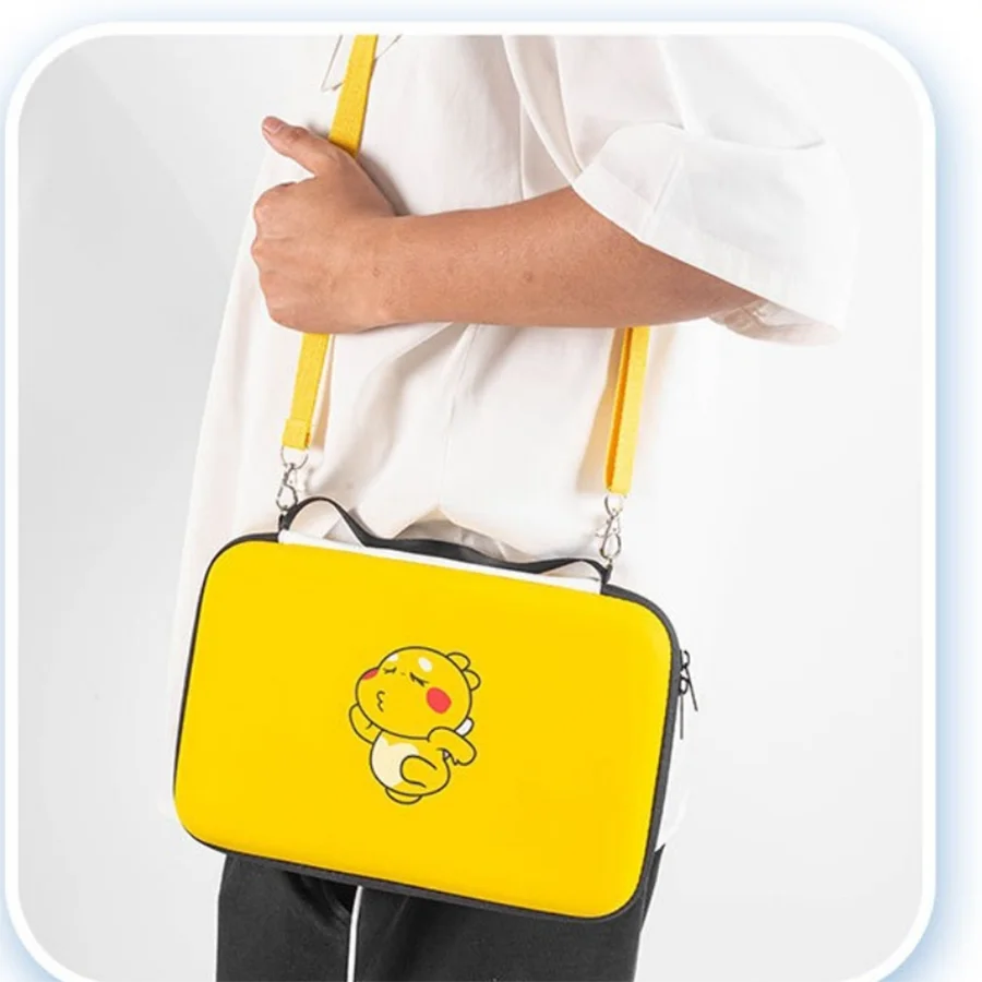 Cartoon Cute Square Table Tennis Paddle Bag Portable Hard Table Tennis Paddle Cover Bag Gourd shaped Table Tennis Paddle Box #6