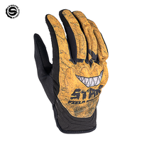 Star Field Knight Yellow Motorcycle Gloves Summer Breathable Non-slip Wear-resistant Cushioning Joint Protection Riding Gears