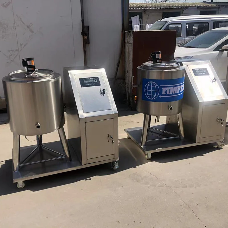 

Automated Batch Pasteurizer Stainless Steel Milk Pasteurization tank Equipment