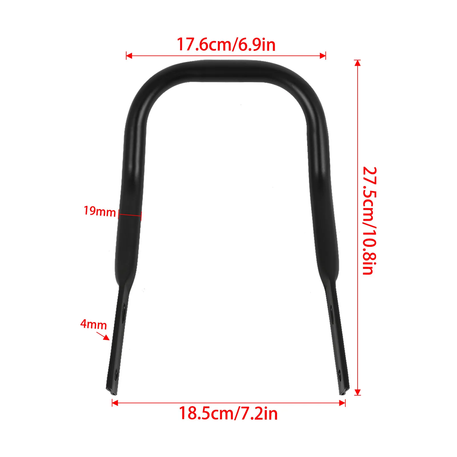 bufarear-grab-bar-grab-bar-bumper-bracket-for-honda-atc70-atc-70-1978-1985-motorcyclerear-handle-luggage-carry-rack-accessories