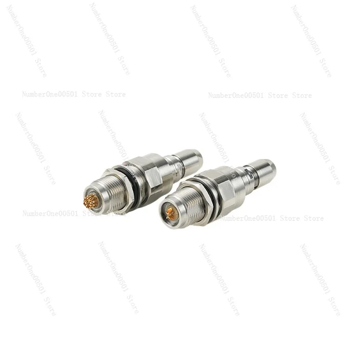 

Underwater Connector Stainless Steel Sealed Socket 1W 2-32 Core Threaded Connection Plug-in ROV