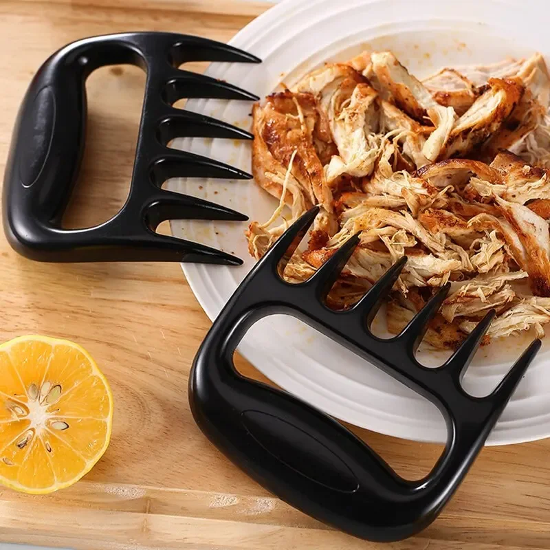 BBQ Accessories Meat Shredder Strong Pulled Pork Puller BBQ Fork Bear Claw Fruit Vegetable Slicer Cutters Cooking Tools