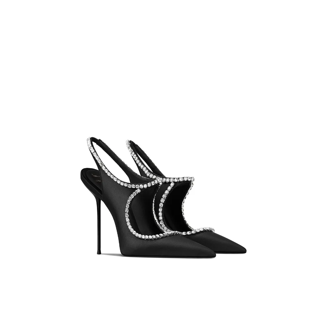 

Elegant Black High Heels Women 2026 Pointed Toe Stiletto Comfortable Dress Shoes