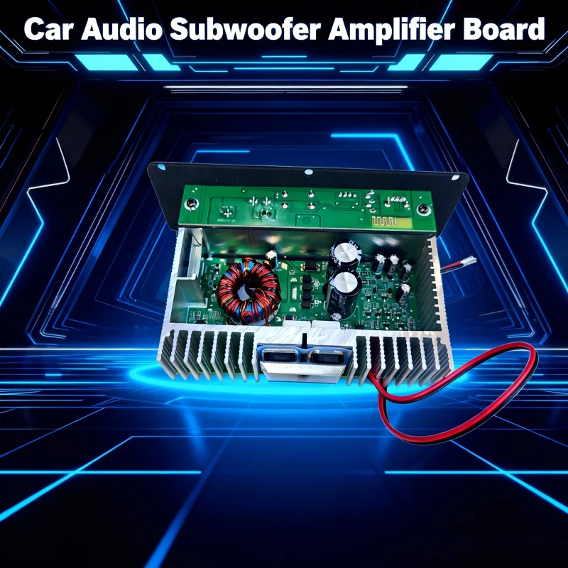 

Active Subwoofer Amplifier Board - High-power mono amplifier board，Suitable for car audio subwoofers，Easy to Install，With heavy