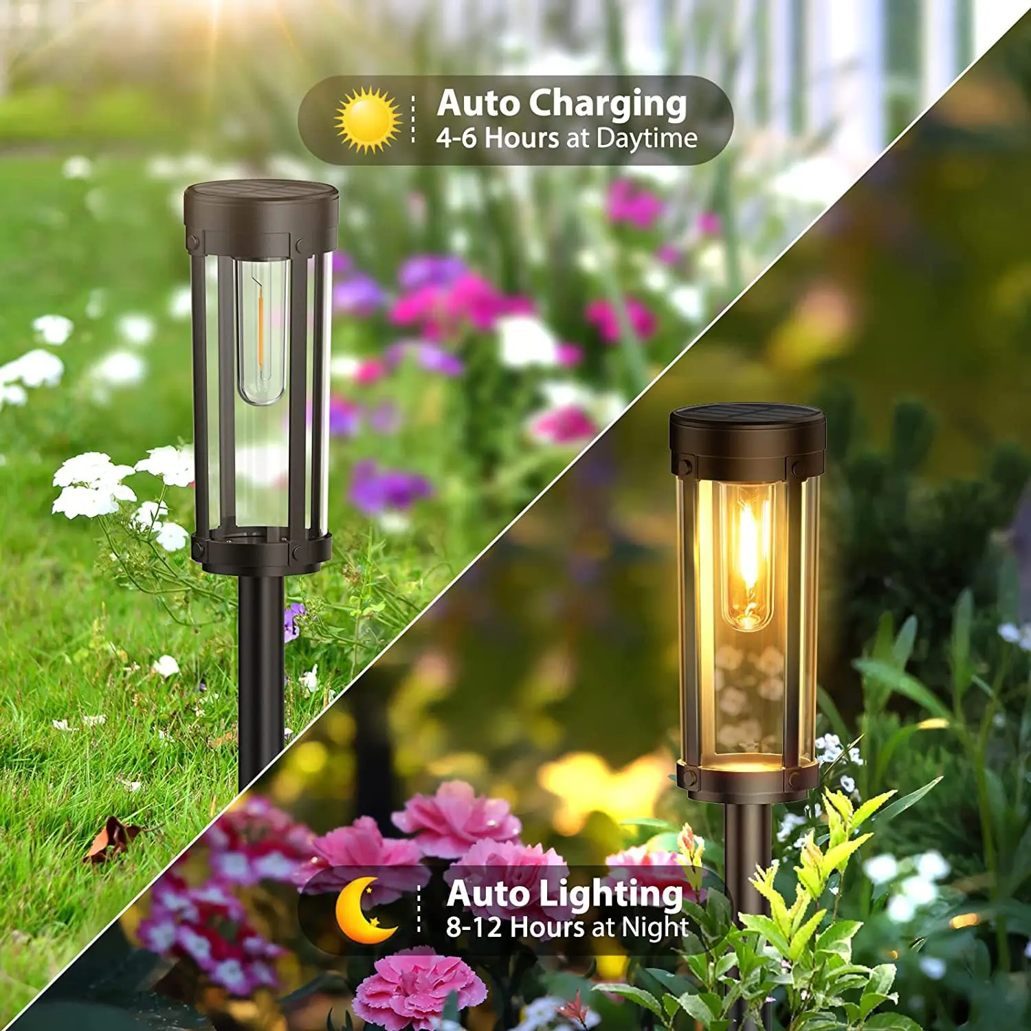 Solar Led Lights Outdoors Waterproof IP65 Lamp for Yard Lawn Patio Garland Landscape Garden Decorative Light