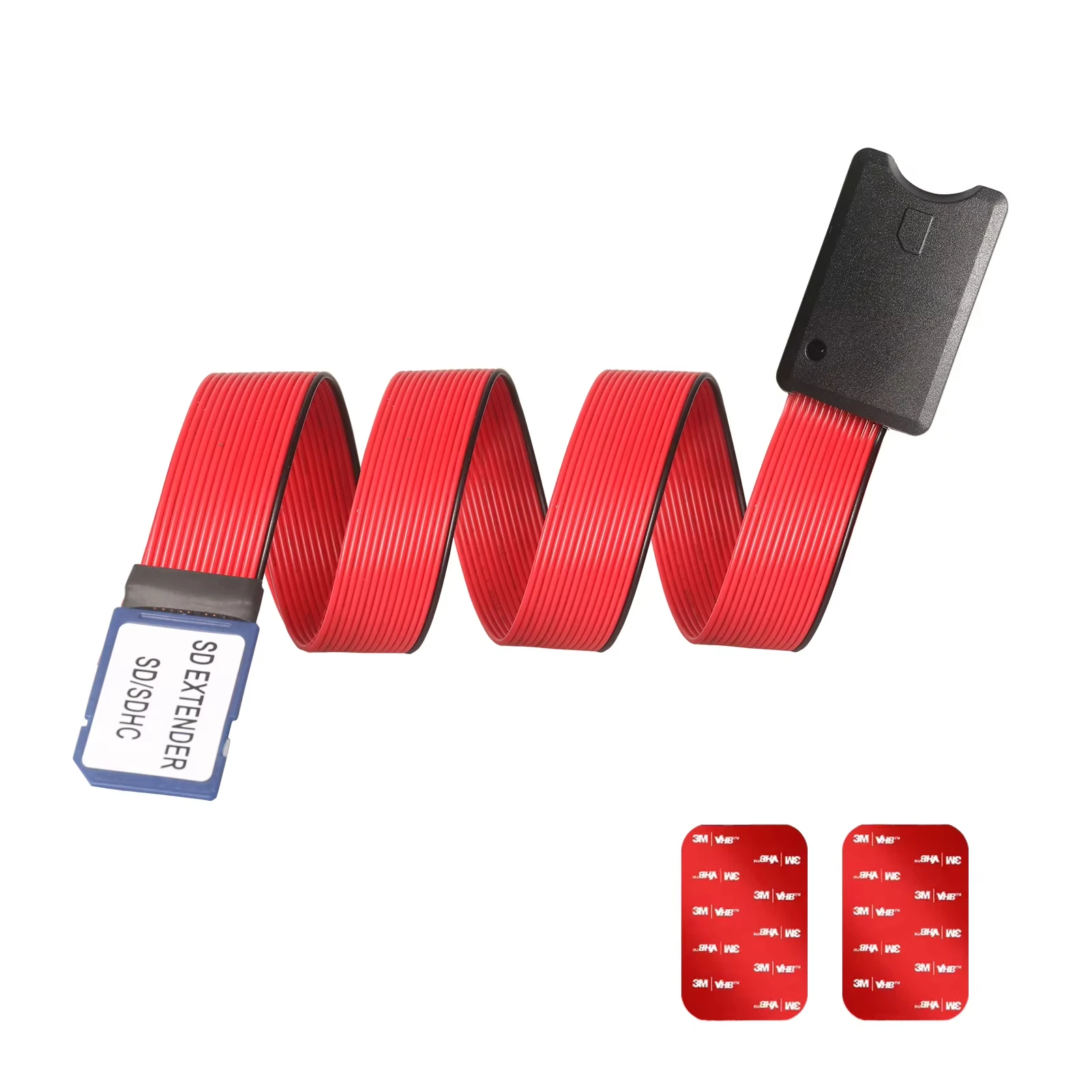 SD Card Extension Cable 56.2cm High Speed SD Female Male Extender Adapter Line Memory Card Extension Cord