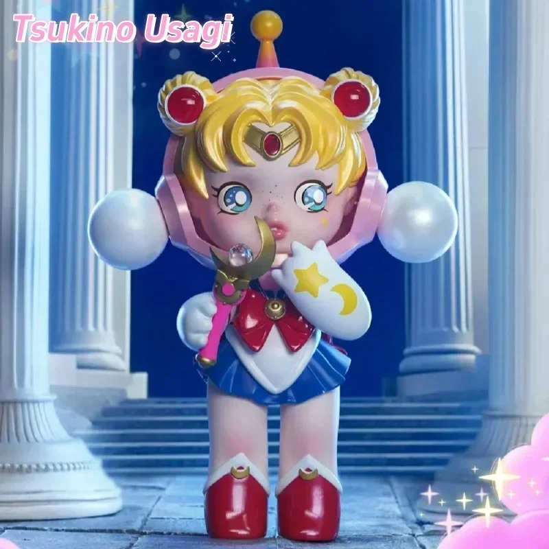 New Original Popmart Sailor Moon Tsukino Usagi Co Branded Model Handmade Collection Toys