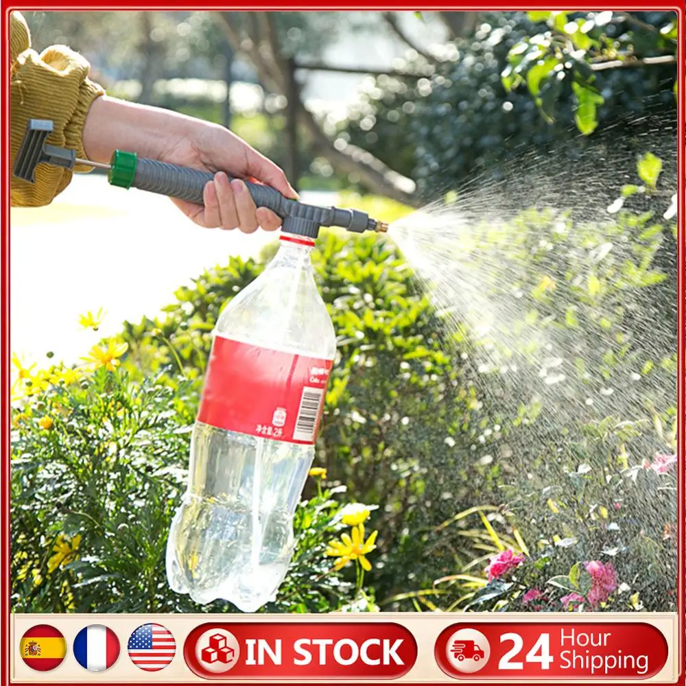 

Воздушный насос для орошения сада, регулируемая крышка для бутылки, спринклер, распылительная насадка для бутылок для напитков высокого давления для полива сада