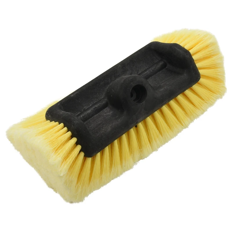 

4X Car Wash Brush Head For Detailing Washing Vehicles, Boats, Rvs, Atvs, Or Off-Road Autos, Super Soft Bristle