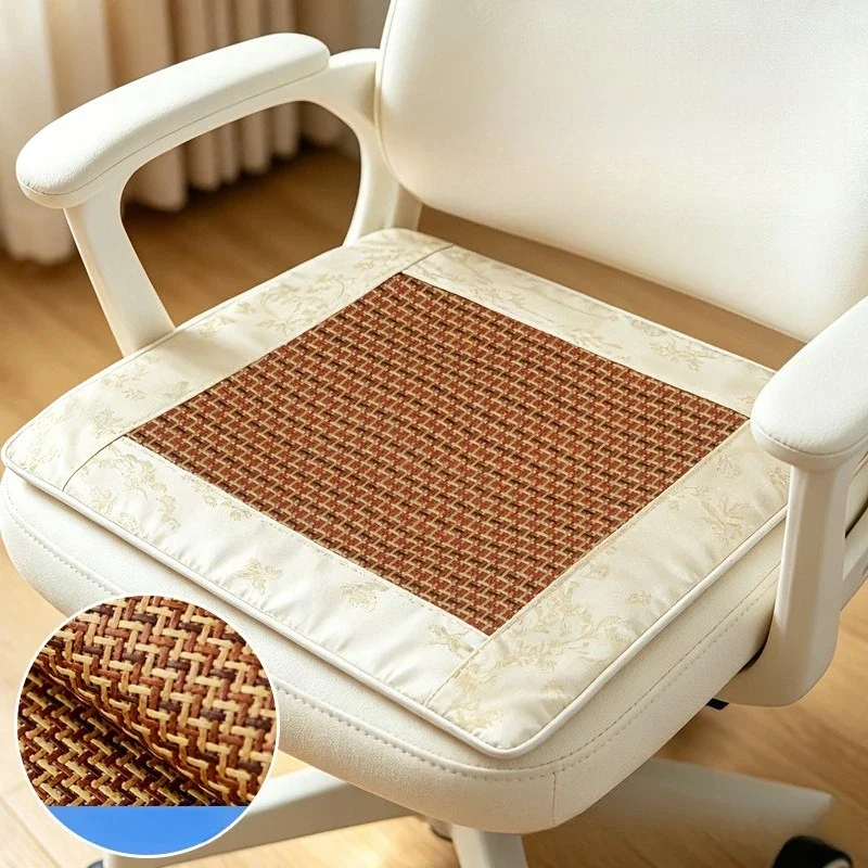 Summer cool cushion rattan cushion office cushion boss computer cushion cool cushion dining chair sitting stool computer cushion