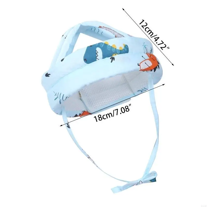 E06F Baby Anti-collision Protective Hat Safety Helmet Toddler Cap Soft Comfortable for Head Security for Protection Hat