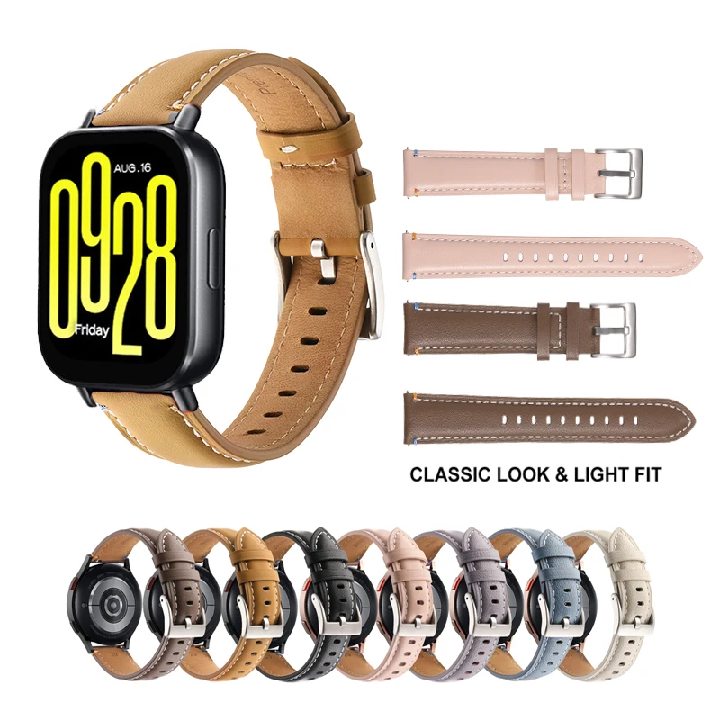 

For Xiaomi Redmi Watch 5 Active Strap Elegant Bracelet Fashion Leathe Band