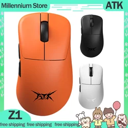 Nowa mysz Atk Z1 Blazing Sky 2mode 2.4G Wireless Mouse Vxe Liekong Z1 Ultra Mouse Paw3950 Custom Mouse E-Sports Gaming Mice Gift