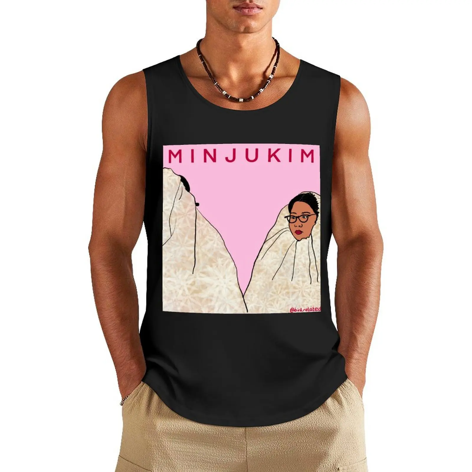 Minju Kim- Next in Fashion, Netflix Tank Top Top summer men clothings