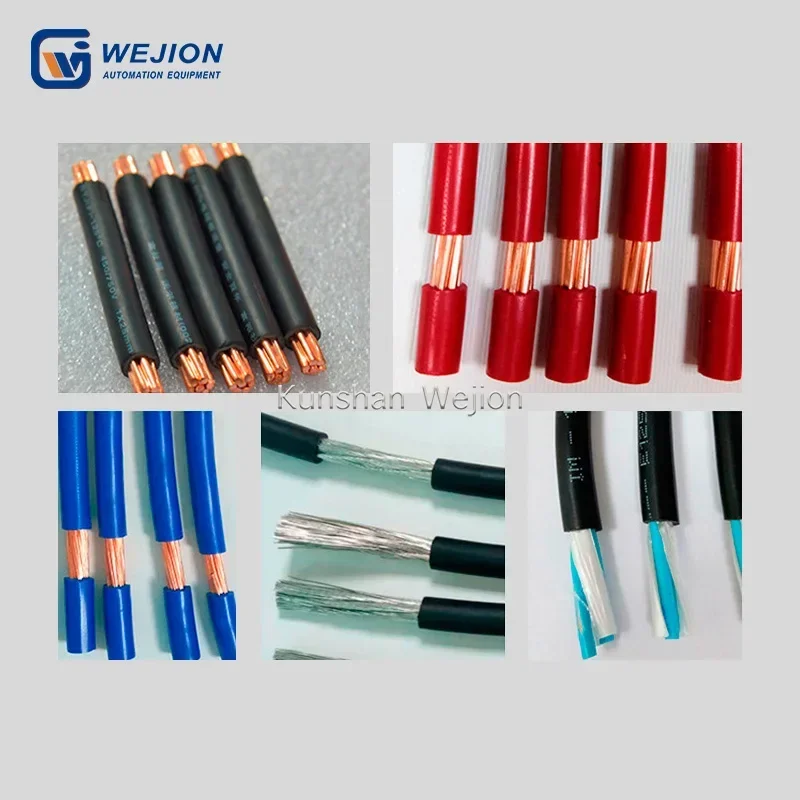 2025 hot sale Full Automatic Electric Small Wire Cutter Stripper Copper Cable Wire Cutting Peeling Stripping Machine