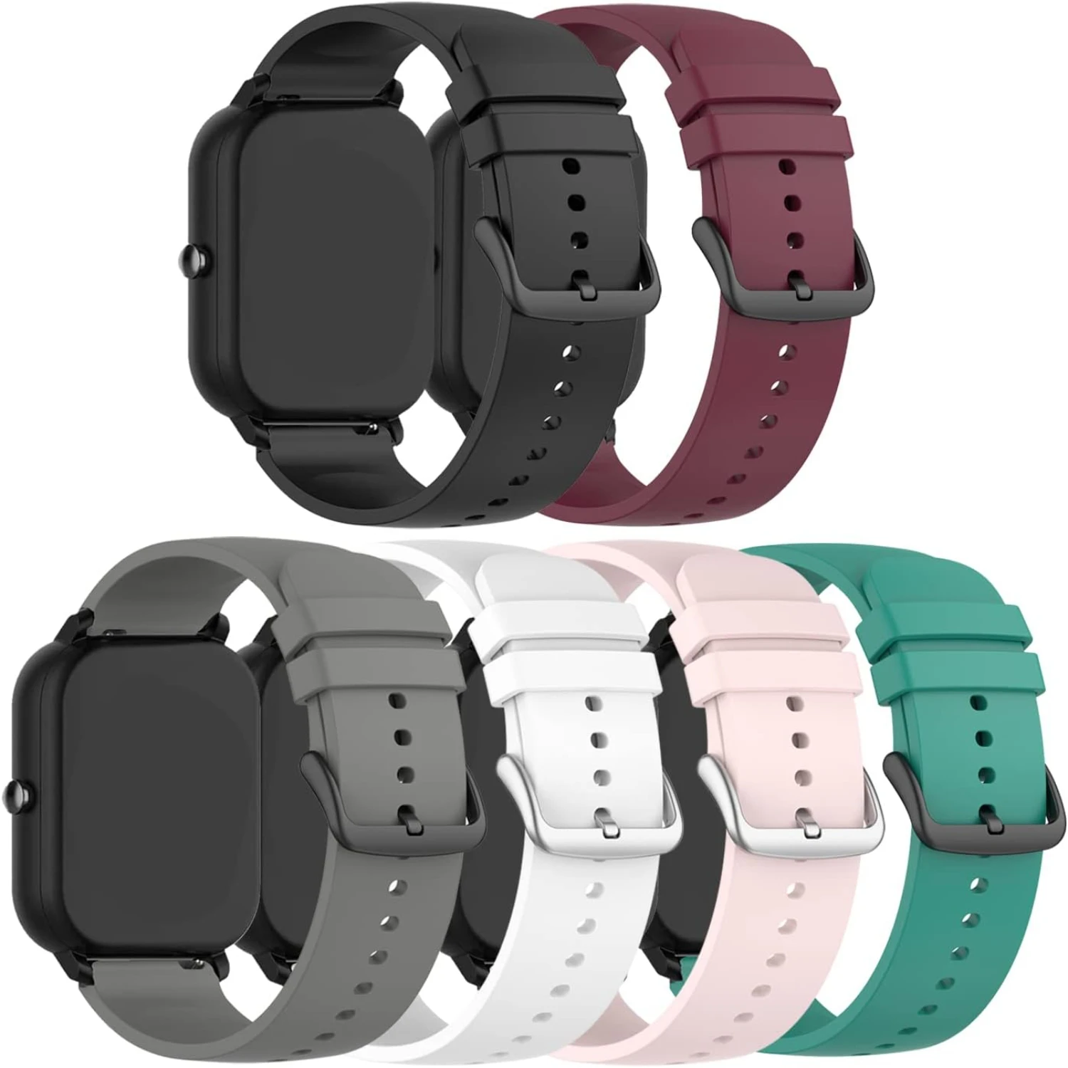 Upgrade your smartwatch with stylish, durable silicone bands that make a bold fashion statement. Elevate your accessory game wit