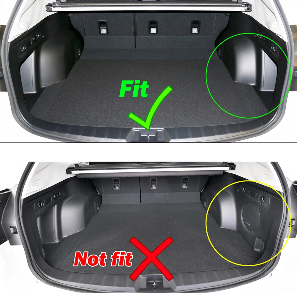 Car Boot Cargo Liner Tray For Subaru Forester SK 2019 2020 MK5 Trunk Floor Mat Liner Carpet Tray Waterproof Accessories