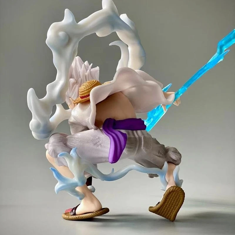 One Piece Figure Nika Luffy Gear 5 Anime Figure Awakening Pvc Statue Figurine Model Statue Toy Decoration Collectibles Gift