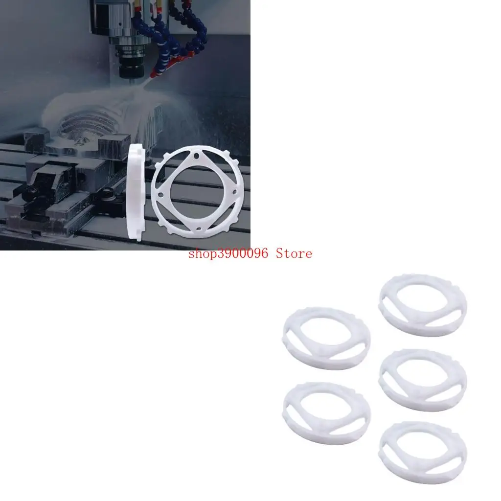 

5Pcs Vacuum Suction Cups Locating Rings Bottom Bracket 100X60X15mm Support