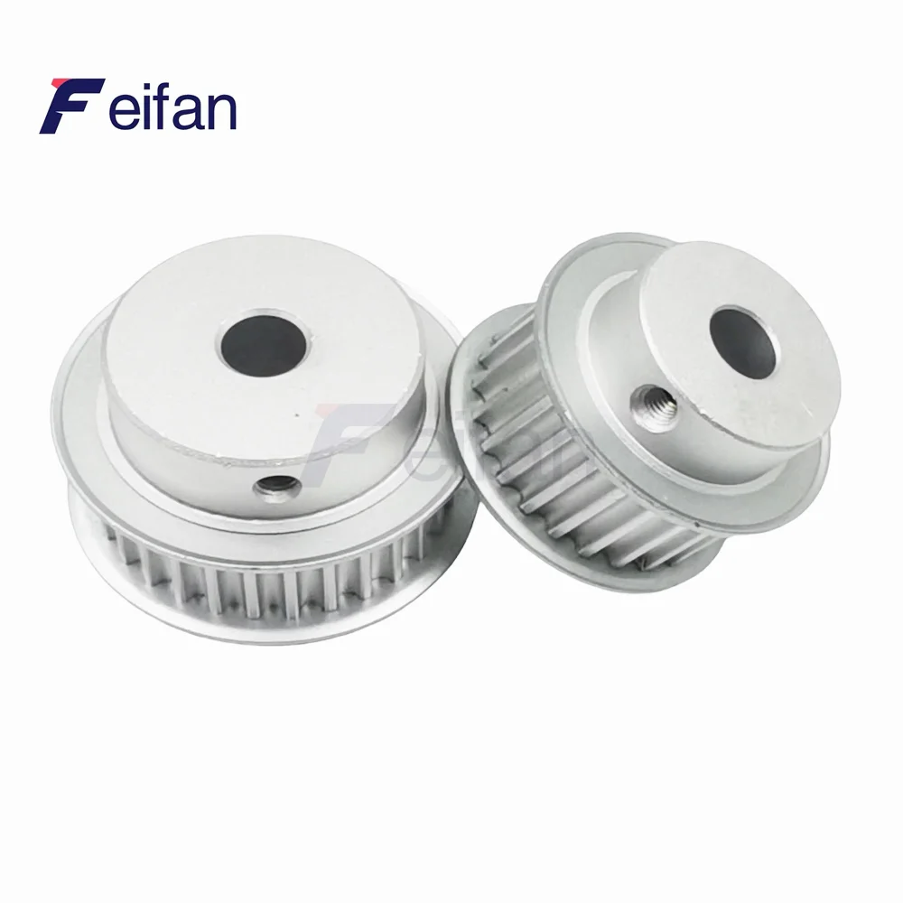 BF Type 30Teeth HTD 5M Timing Pulley Bore 5/6/8/10/12/14/15/17/18/20/28mm for 10/15/20/25mm Width Belt Used In Linear Pulley 5GT