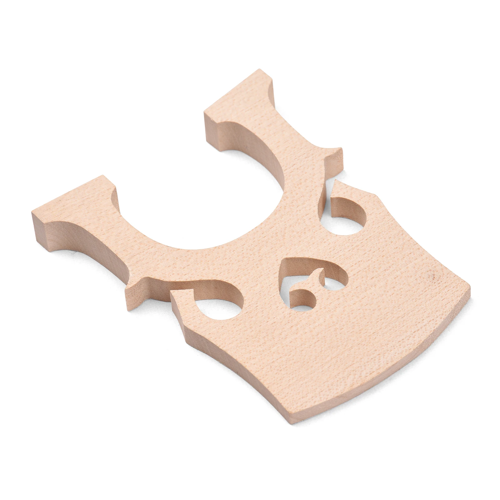 4/4 Cello Bridge Maple Wood Violoncello Bridle Ponticello String Lifter Instrument Replacement Parts Maple Wood Fitted Bridge