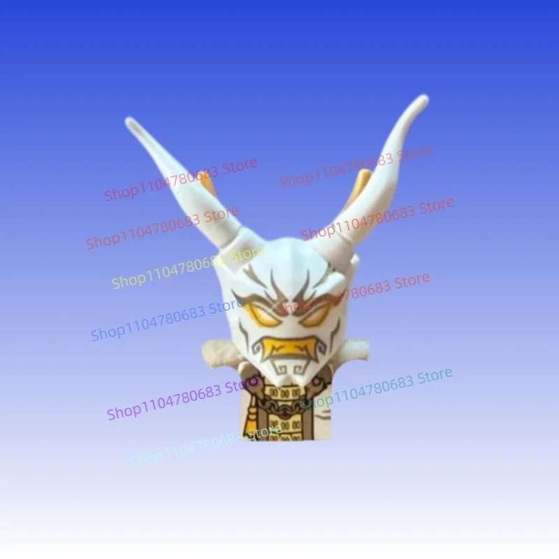 5CM figure white mask warrior, assembly model decorative ornaments, anime cartoon character toy gift collection