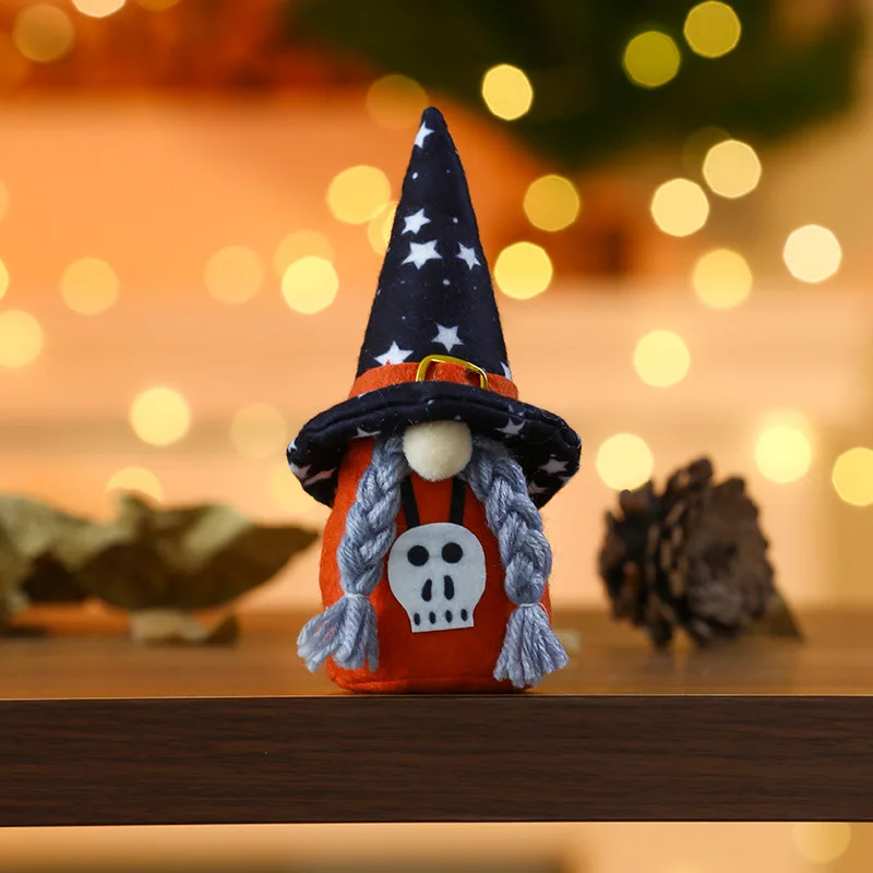 Creatieve dwerghanger Halloween decoraties voor slaapkamer woonkamer spookhuis feestaccessoire zachte knuffel knuffel